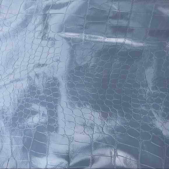 NWT Dolce Cabo Blue Faux Crocodile Jacket - Picture 4 of 5